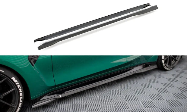 BMW M3 G80 2021+ Sidokjolar Maxton Design Maxton Design