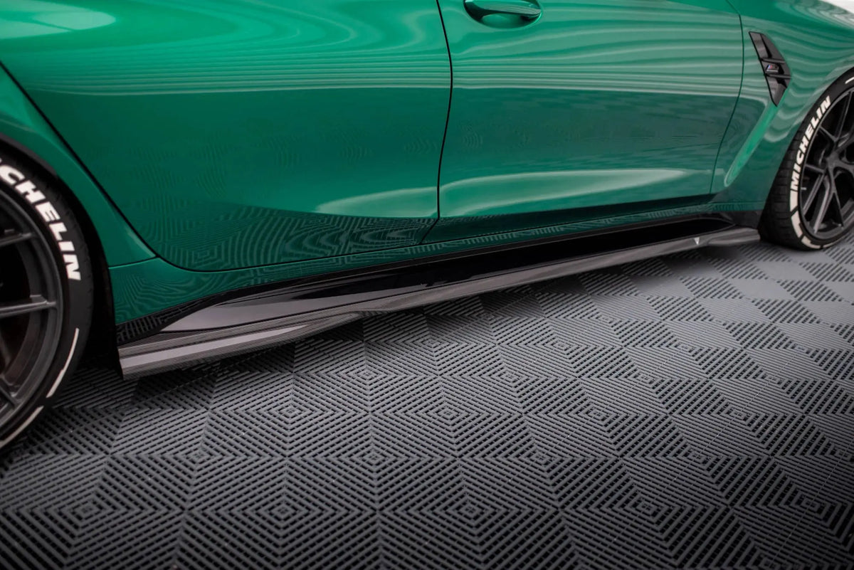 BMW M3 G80 2021+ Sidokjolar Maxton Design Maxton Design