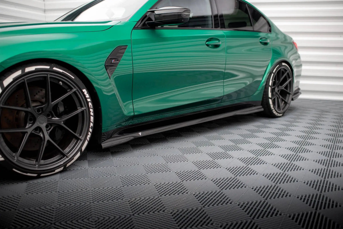 BMW M3 G80 2021+ Sidokjolar Maxton Design Maxton Design