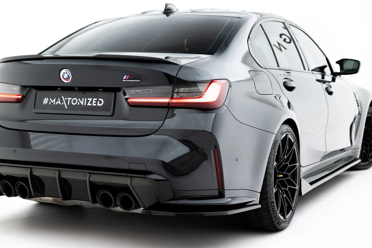 BMW M3 Sedan / Touring G80 / G81 2021- Bakre kjolpaket v3 Maxton Design Maxton Design