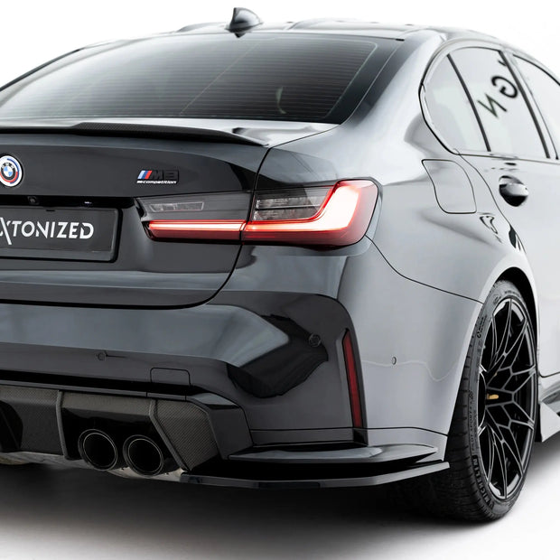 BMW M3 Sedan / Touring G80 / G81 2021- Bakre kjolpaket v3 Maxton Design Maxton Design