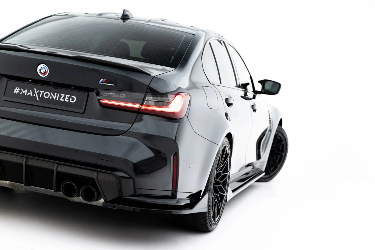 BMW M3 Sedan / Touring G80 / G81 2021- Bakre kjolpaket v5 Maxton Design Maxton Design