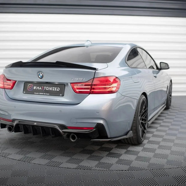 Maxton Design Bakre Sidoextensions V5 – BMW 4-Serie F32 M-Sport (13-20) Maxton Design