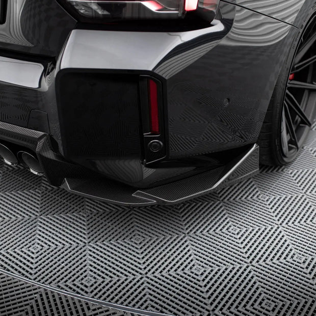 Maxton Design Kolfiber Bakre Sidoextensions V1 – BMW M2 G87 (2023+) Maxton Design