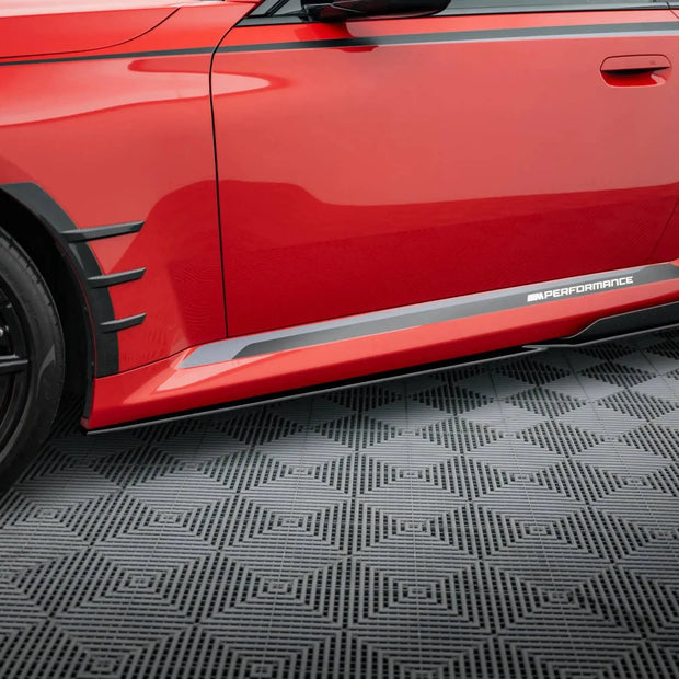 Maxton Design Sidokjolar Sidoextensions V1 – BMW M2 M-Performance G87 Maxton Design