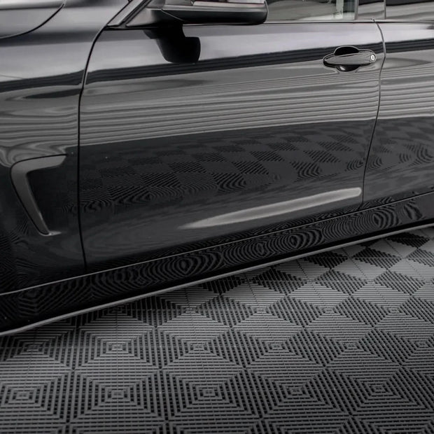 Maxton Design Street Pro sidoextensions V1 till BMW 4-serie Gran Coupé F36