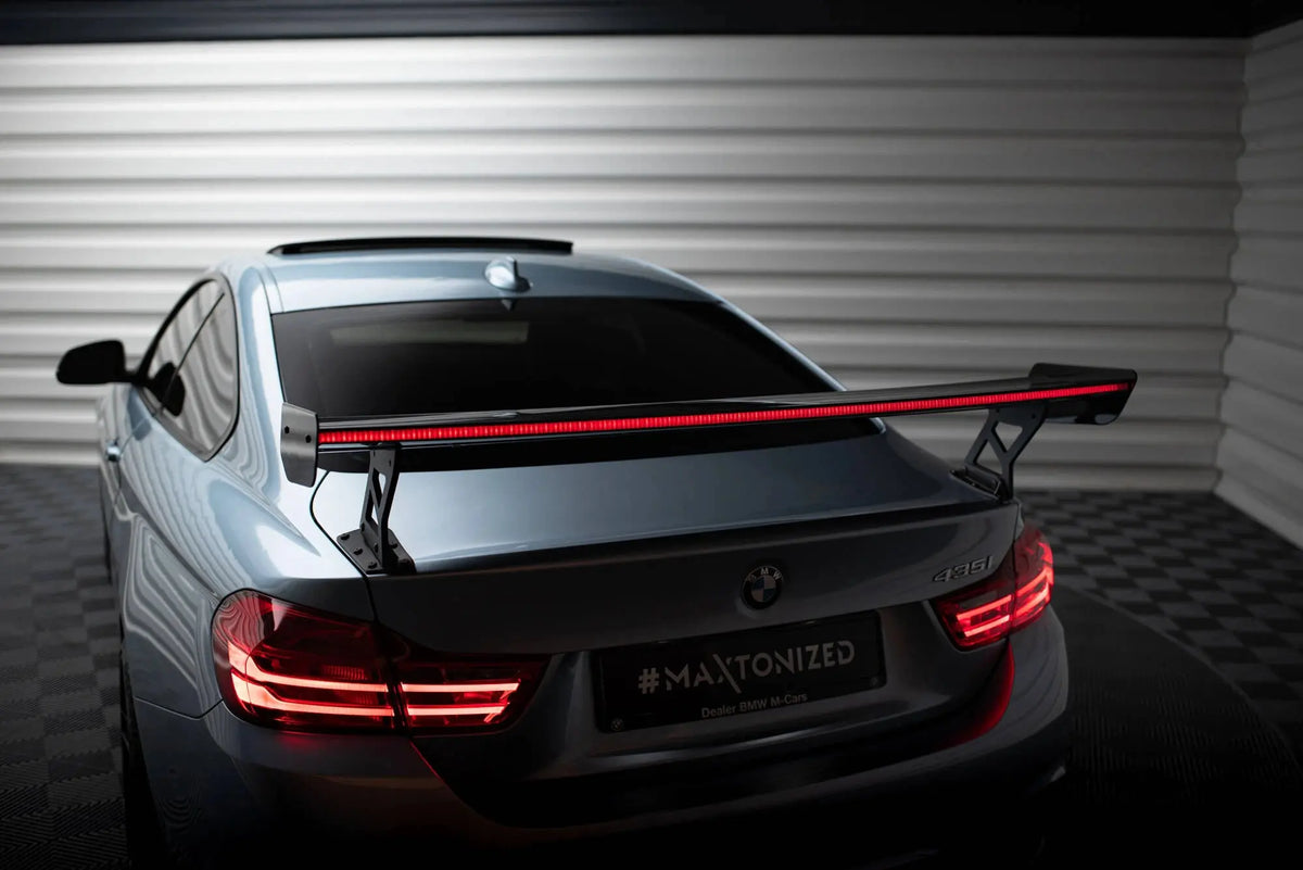 Maxton Design Kolfibervinge med LED-Ljus – BMW 4-Serie Coupe F32 (13-20) Maxton Design