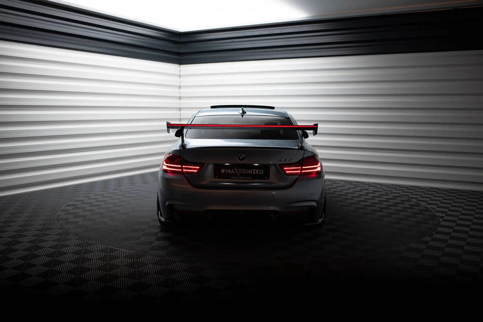 Maxton Design Kolfibervinge med LED-Ljus – BMW 4-Serie Coupe F32 (13-20) Maxton Design