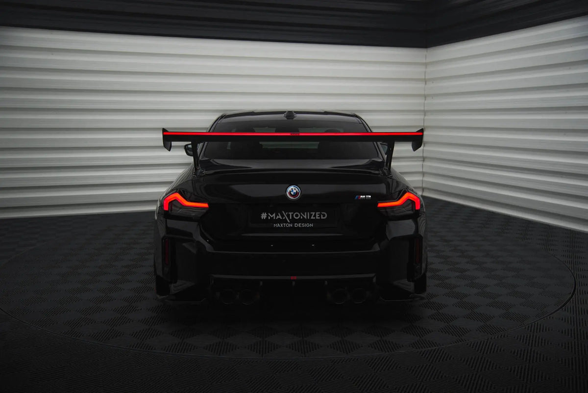 Maxton Design Kolfibervinge med LED-ljus – BMW M2 G87 (2023+) Maxton Design