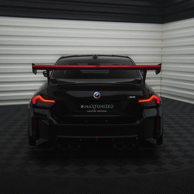 Maxton Design Kolfibervinge med LED-ljus – BMW M2 G87 (2023+) Maxton Design