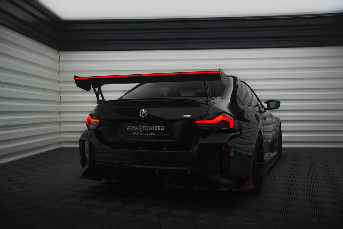 Maxton Design Kolfibervinge med LED-ljus – BMW M2 G87 (2023+) Maxton Design