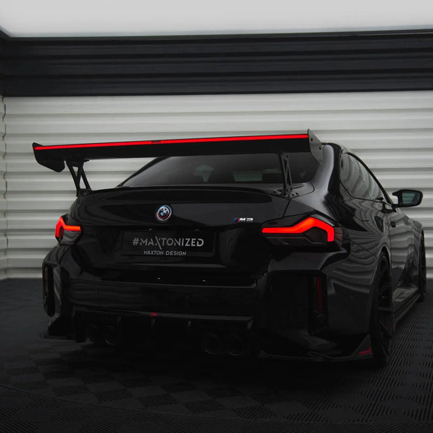 Maxton Design Kolfibervinge med LED-ljus – BMW M2 G87 (2023+) Maxton Design
