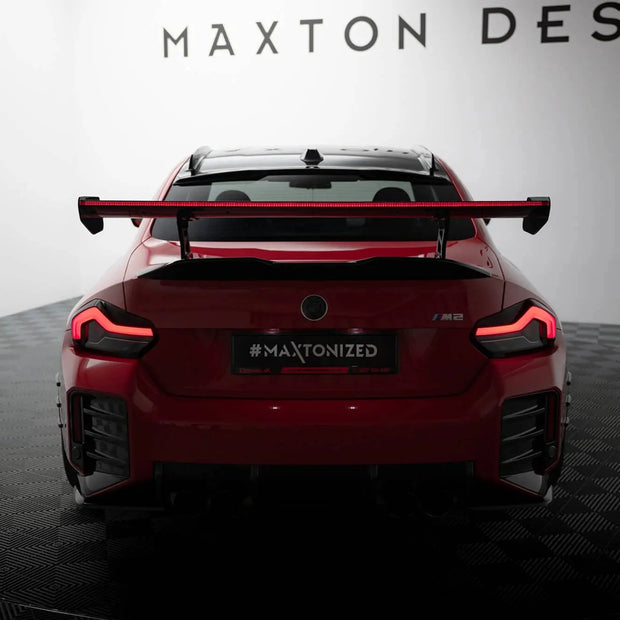 Maxton Design Kolfibervinge Smal Infästning LED – BMW M2 G87 (2023+) Maxton Design
