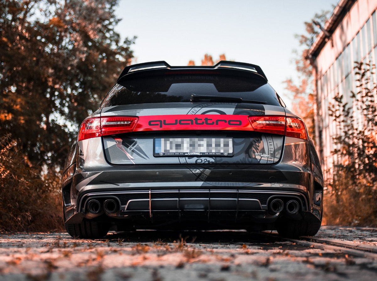 Spoiler för Audi S6 / A6 S-Line C7 / C7 Facelift Avant