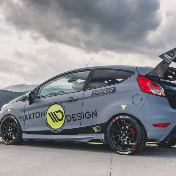 Bakre Sidosplitters för Ford Fiesta Mk7 ST Facelift