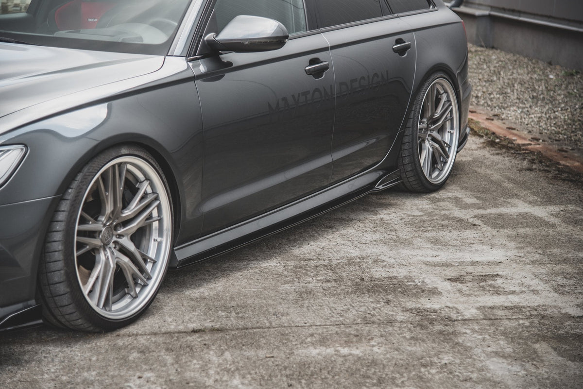 Sidokjolar Diffusers för Audi A6 / A6 C7 S-line/ S6 C7 Facelift