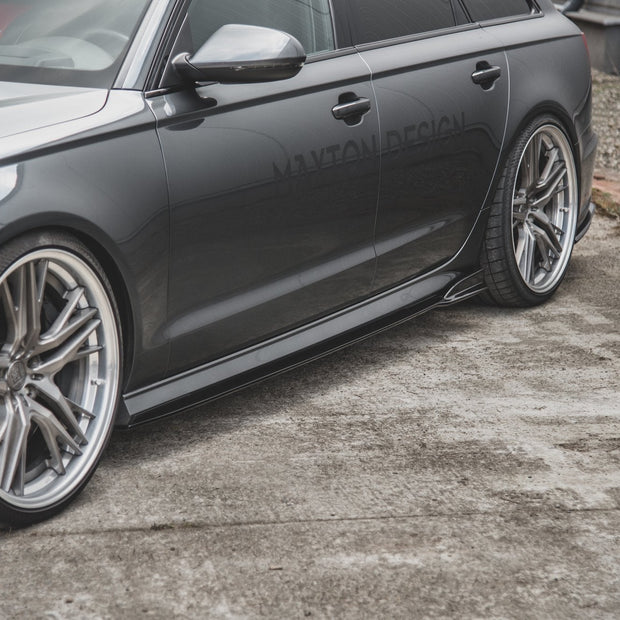 Sidokjolar Diffusers för Audi A6 / A6 C7 S-line/ S6 C7 Facelift
