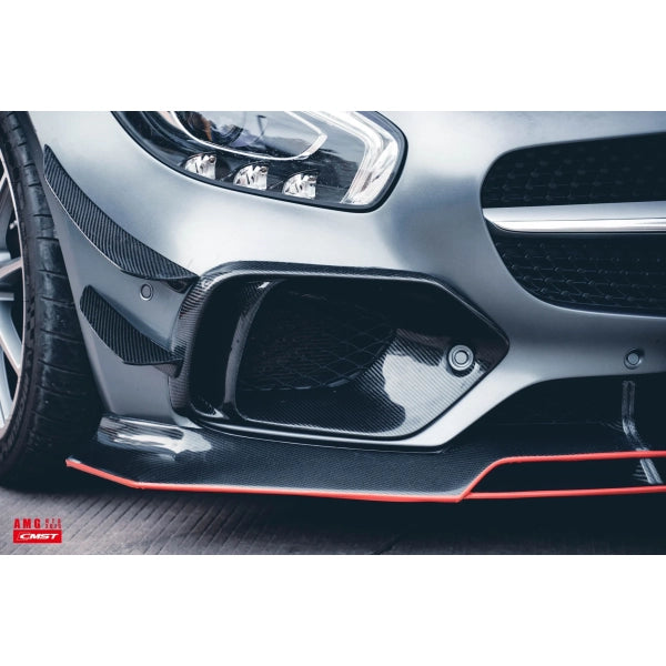 CMST canards till främre stötfångare i carbon för Mercedes-AMG GT/GT S/GT C/GT R – bild 6