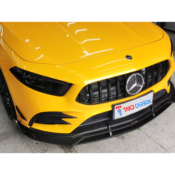 Aerokit i pre-preg Dry Carbon för Mercedes-Benz A35 AMG W177 Hatchback 2018–2023