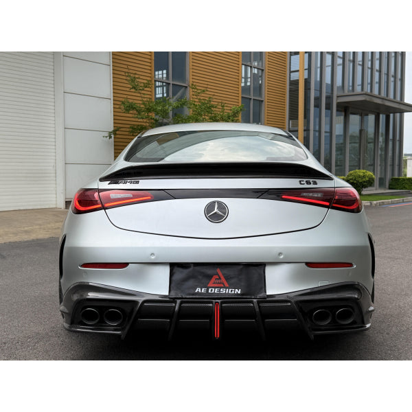 Aerokit i Dry Carbon för Mercedes-Benz CLE53 AMG Coupé C236 – 5 delar
