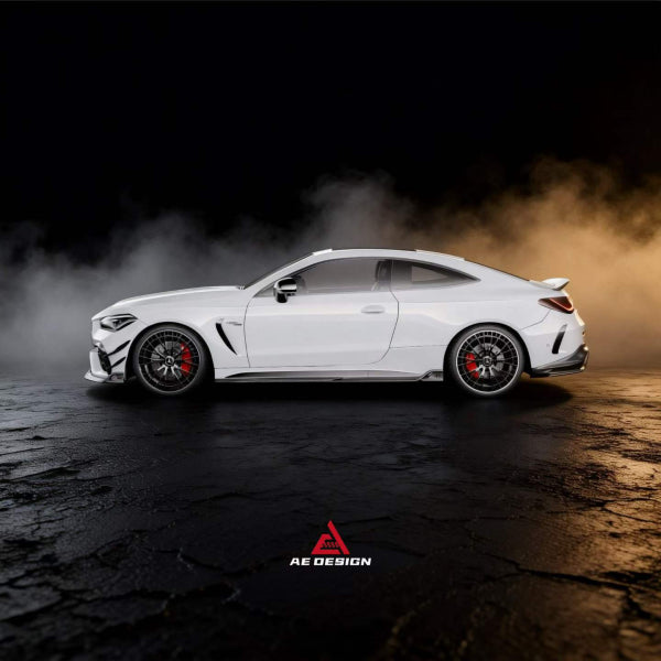 Aerokit i Dry Carbon för Mercedes-Benz CLE53 AMG Coupé C236 – 5 delar