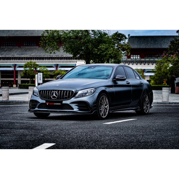 Aerokit i pre-preg Dry Carbon för Mercedes-Benz W205 Sedan facelift AMG Line/C43