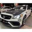 CMST Frontläpp i carbon för Mercedes-Benz C-klass Coupé W205 C300/C43/C63 – bild 4