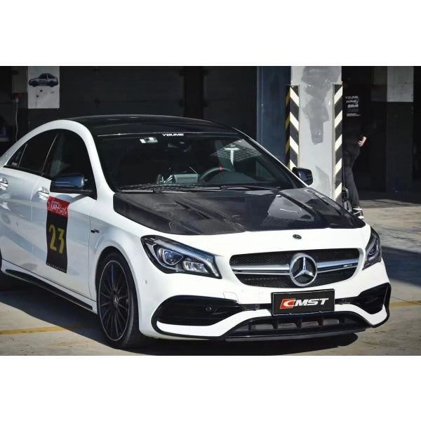 Motorhuv i carbon för Mercedes-Benz CLA C117 CLA 250/CLA 45 AMG 2014–2019