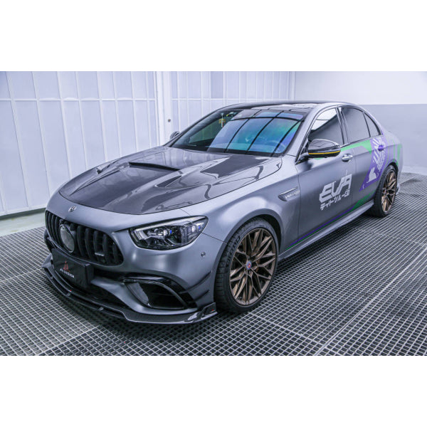 AE Design aeropaket i vacuum carbon för Mercedes-Benz E63S AMG