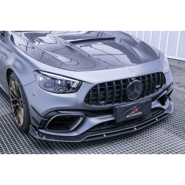 AE Design aeropaket i vacuum carbon för Mercedes-Benz E63S AMG