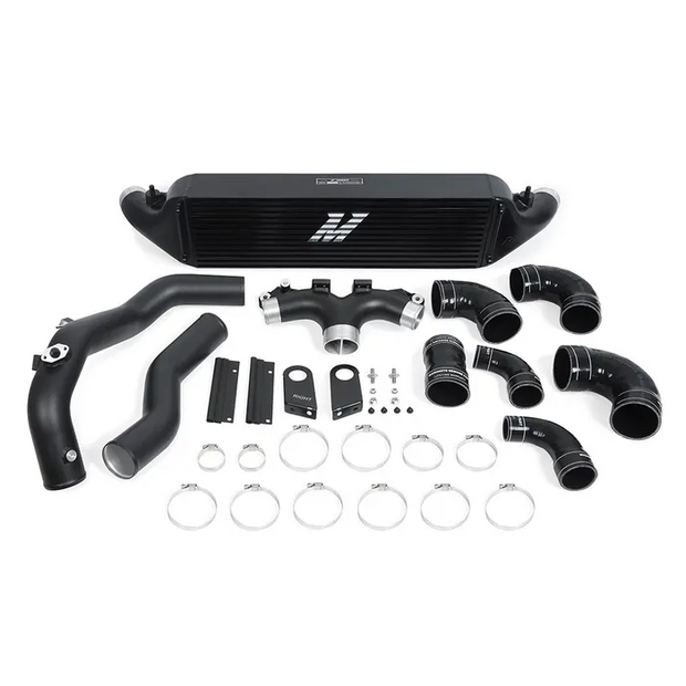 Mishimoto Performance Intercooler-kit – Kia Stinger GT 3.3T 2018–2023 (svart, MMINT-STNGR-18BK)