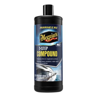 Meguiar's One Step Compound – rubbing för gelcoat och glasfiber