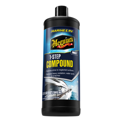 Meguiar's One Step Compound – rubbing för gelcoat och glasfiber
