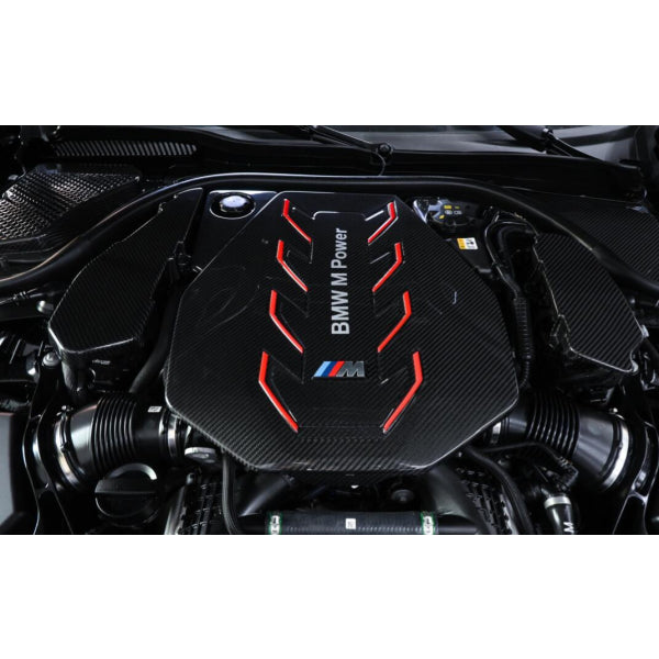 Motorkåpa i pre-preg carbon för BMW M5 G90 & M5 Touring G99 – variant 2
