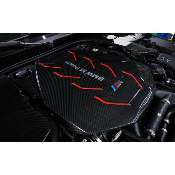 Motorkåpa i pre-preg carbon för BMW M5 G90 & M5 Touring G99 – variant 2