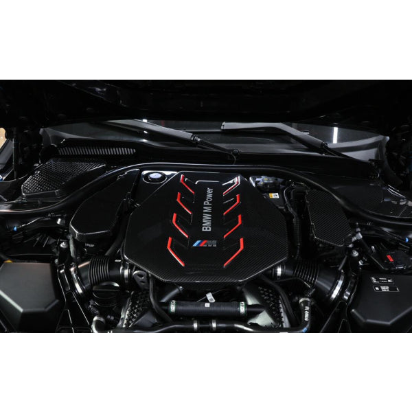 Motorkåpa i pre-preg carbon för BMW M5 G90 & M5 Touring G99 – variant 2