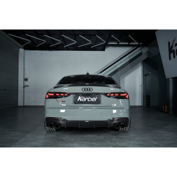 Karbel aerokit i pre-preg carbon för Audi A5 / S5 F5 facelift 2020–2024