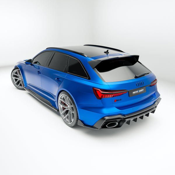 Aerokit/bodykit i pre-preg carbon med motorhuv för Audi RS6/RS7 C8