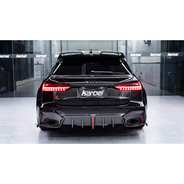 Karbel stylingpaket i pre-preg carbon för Audi RS6 C8 2020–2023