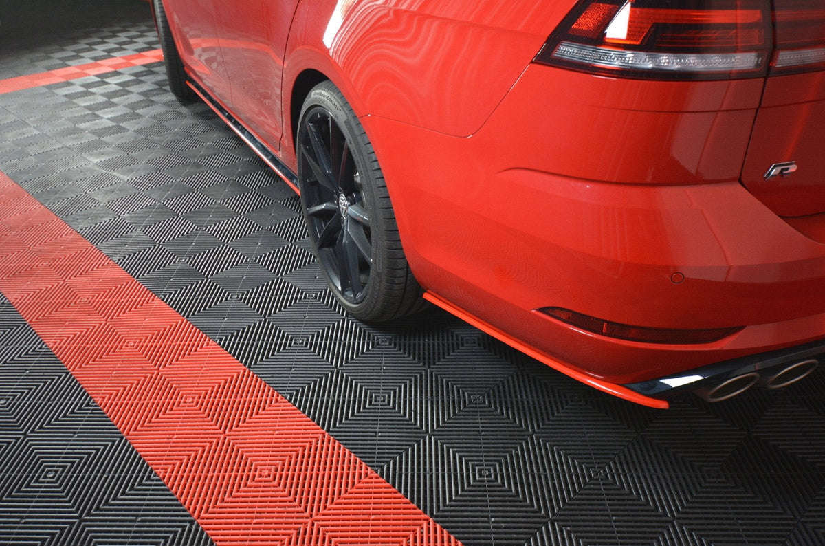 Bakre Sidosplitters V.2 för Volkswagen Golf Mk7 R Variant Facelift