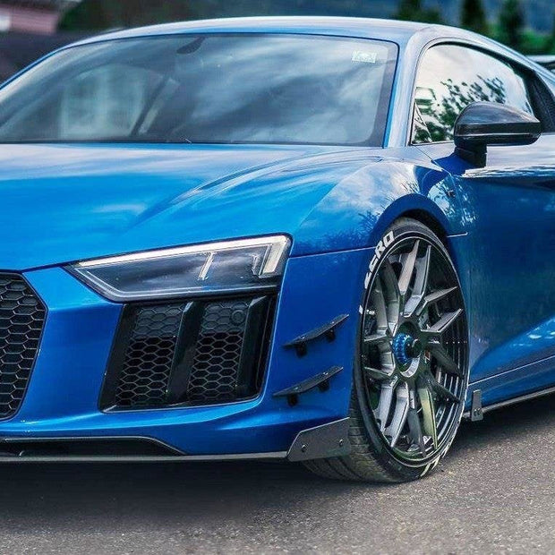 Främre Stötfångare Wings (Canards) för Audi R8 Mk.2
