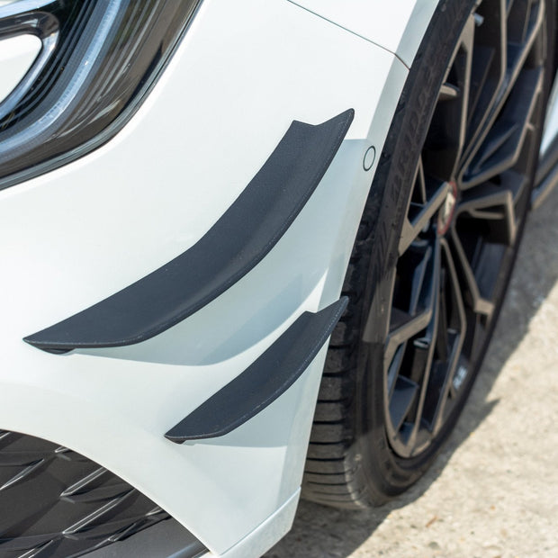 Främre Stötfångare Wings (Canards) för Renault Megane Mk4 RS