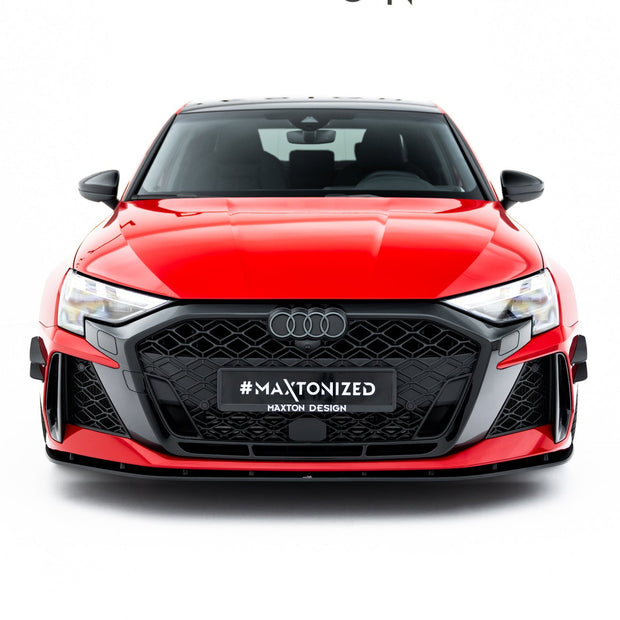 Främre Stötfångare Wings (Canards) för Audi RS3 Sedan 8Y Facelift