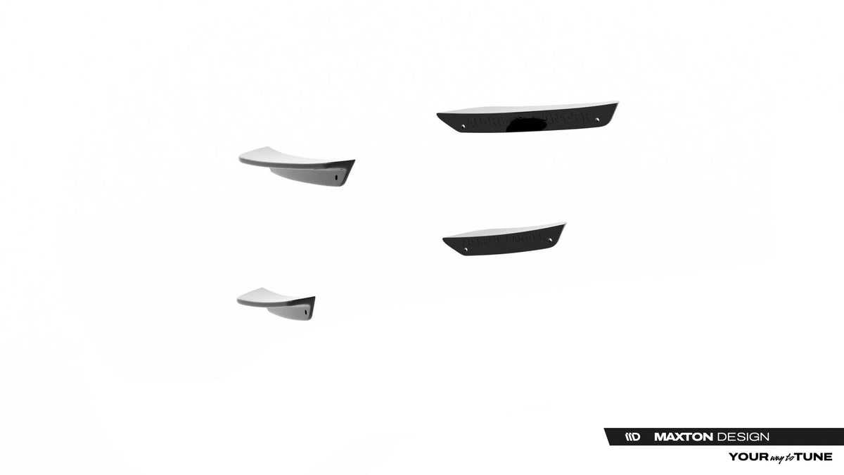 Främre Stötfångare Wings (Canards) för Audi RS3 Sedan 8Y Facelift