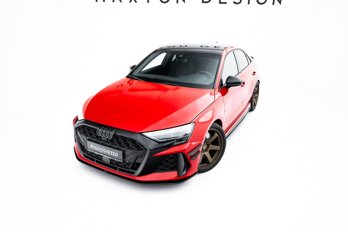 Främre Stötfångare Wings (Canards) för Audi RS3 Sedan 8Y Facelift