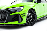 Främre Stötfångare Wings (Canards) för Audi RS3 Sportback 8Y Facelift