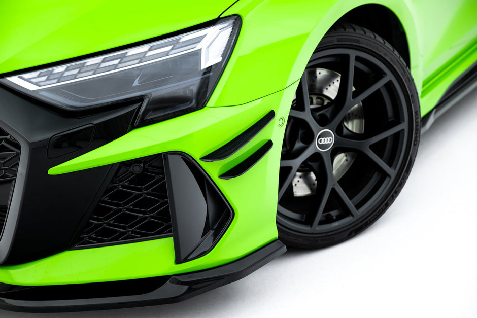 Främre Stötfångare Wings (Canards) för Audi RS3 Sportback 8Y Facelift