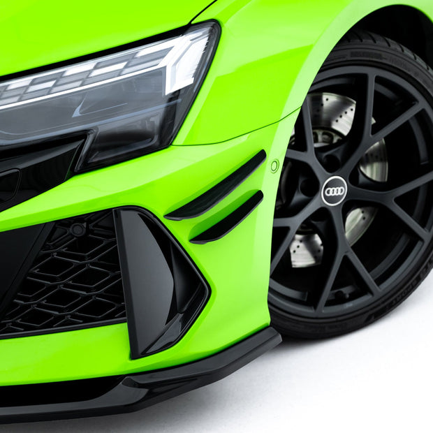 Främre Stötfångare Wings (Canards) för Audi RS3 Sportback 8Y Facelift