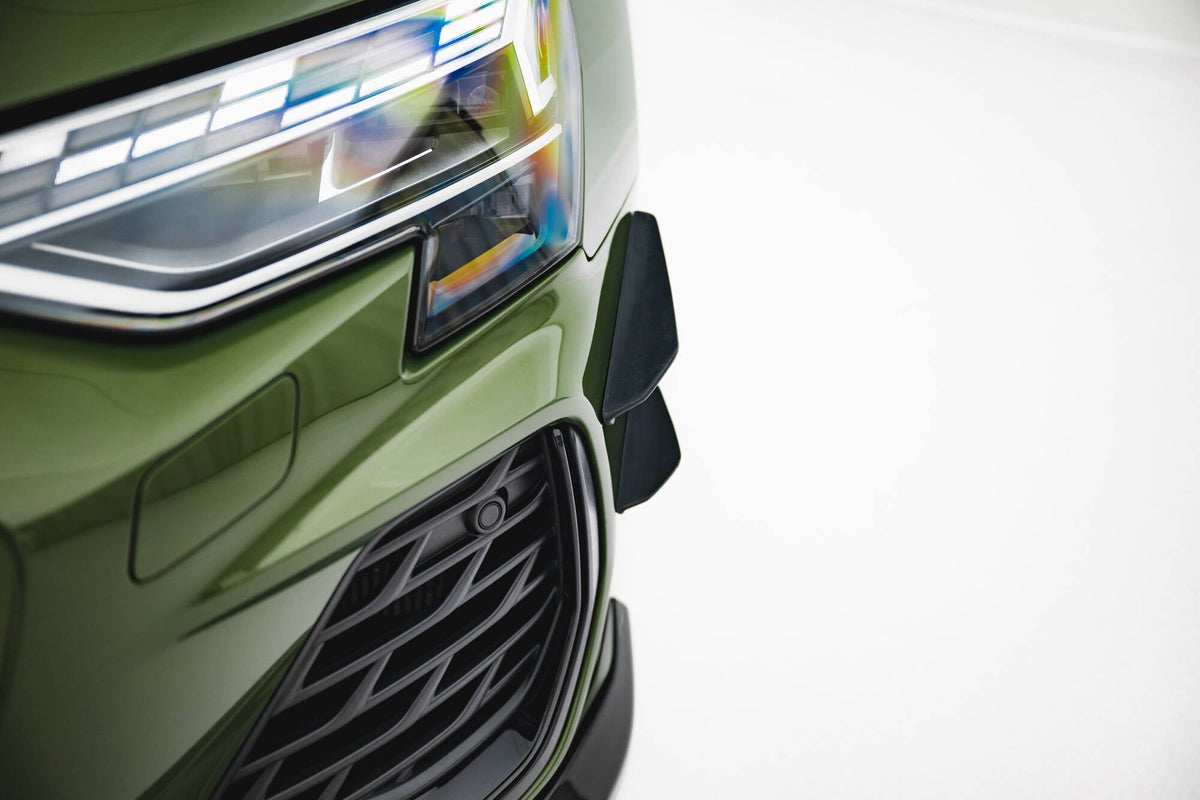 Främre Stötfångare Wings (Canards) för Audi S3 Sportback / A3 S-line Sportback 8Y Facelift