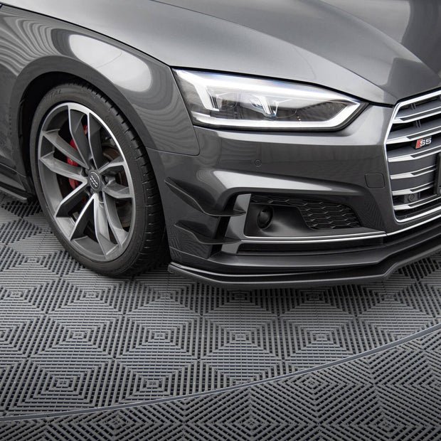 Främre Stötfångare Wings (Canards) för Audi S5 / A5 S-Line Coupe / Sportback F5